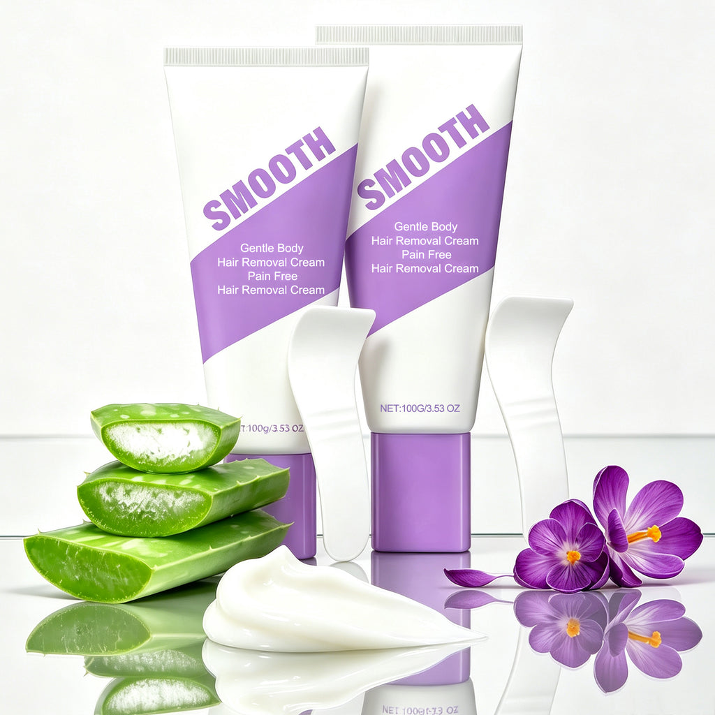 Smooth Hair Removal Cream for Men and Women (2 Packs)